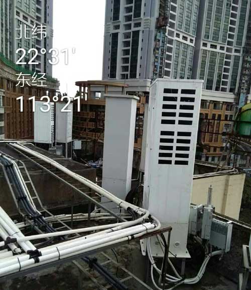 中国铁塔空调型玻璃钢美化天线罩案例